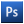 Adobe Photoshop CS3 Icon 24x24 png